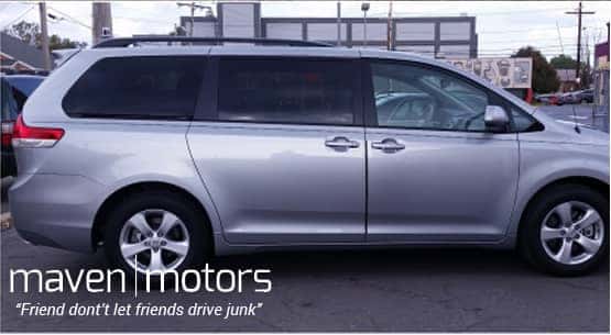 The same car after getting auto body work done at Maven Motors auto body shop in Baltimore MD