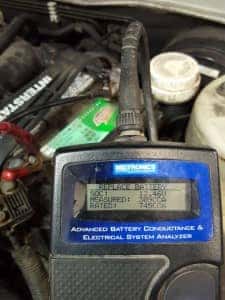 Free battery test and inspection
